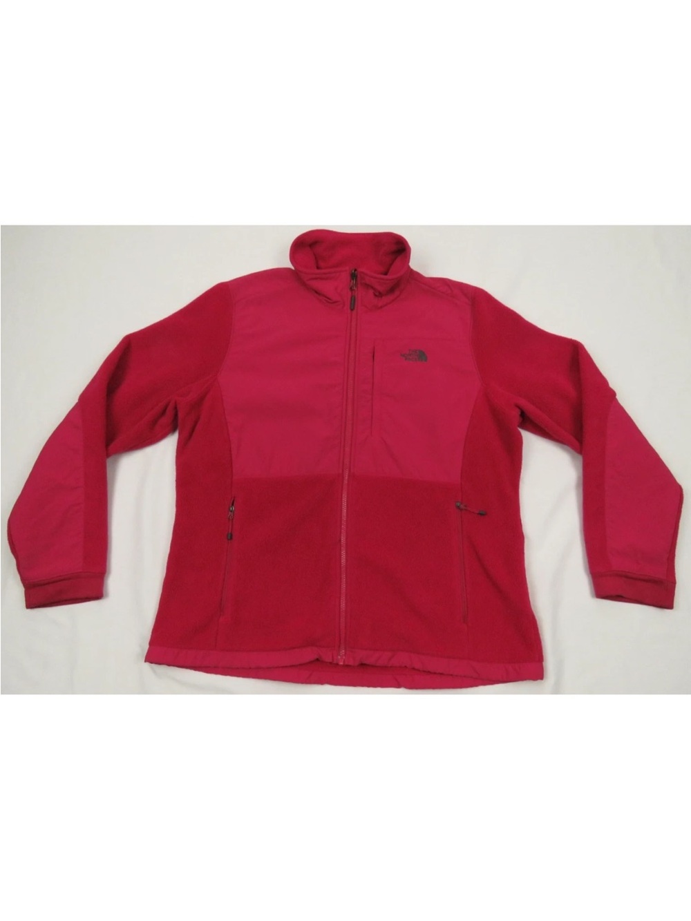 The North Face Women's Pink Fleece Jacket - Lightweight Zip Front